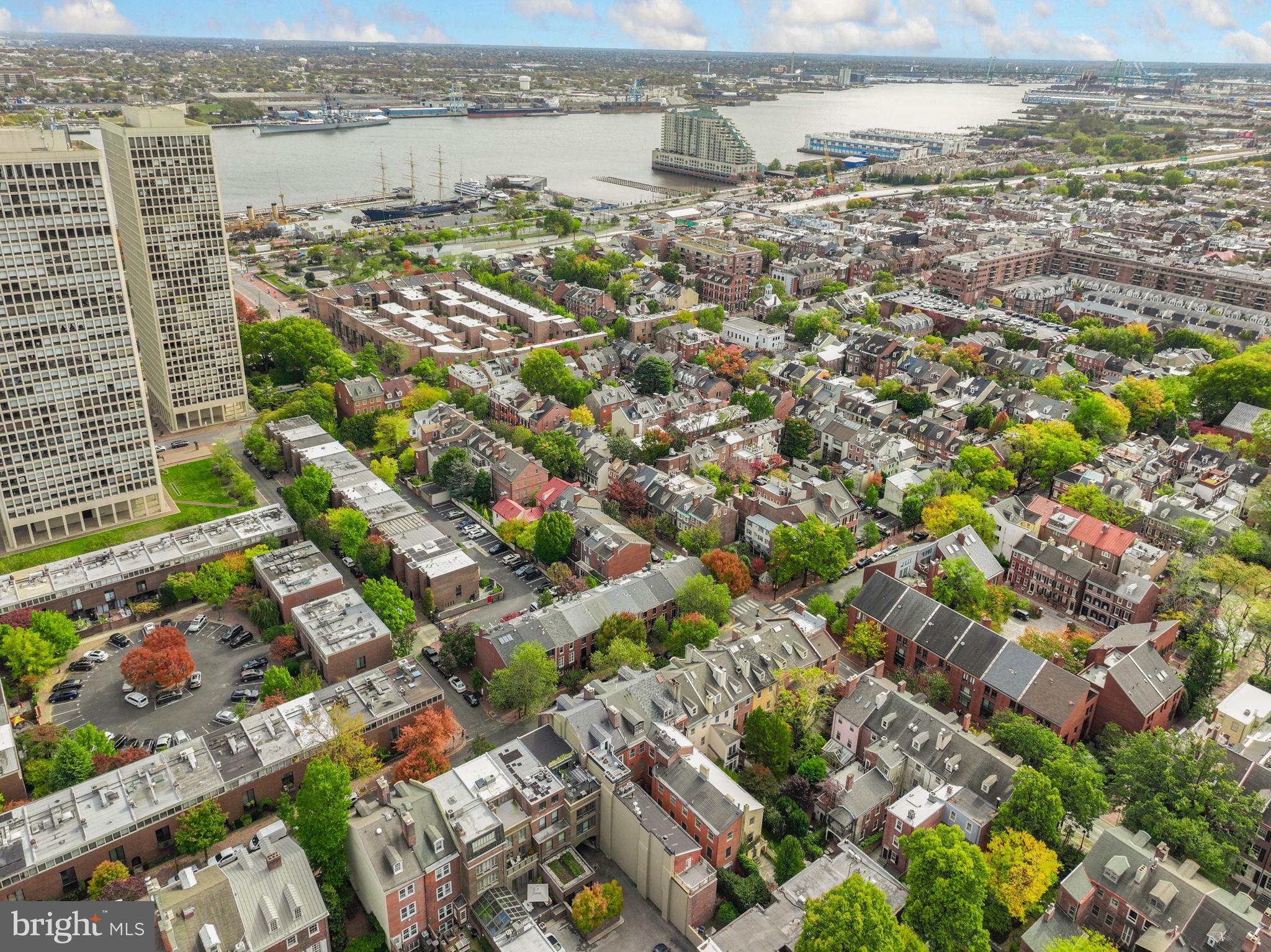 254 South 3rd Street Philadelphia, PA 19106 - Photo 66 of 73 a view of a city with an ocean view