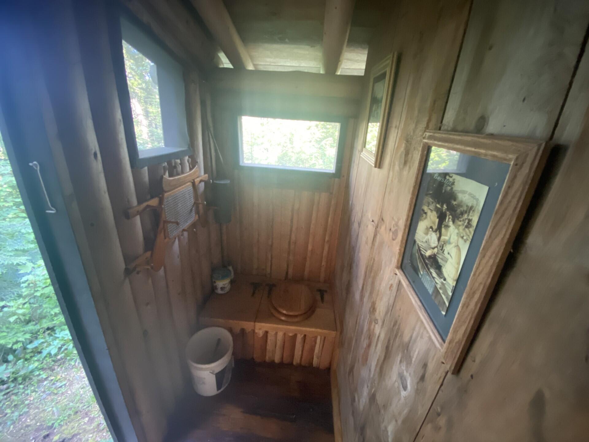 Lot 14 Rowe Pond Road Bingham, ME 04920 - Photo 38 of 49 Ladies privy