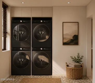 a view of washer and dryer