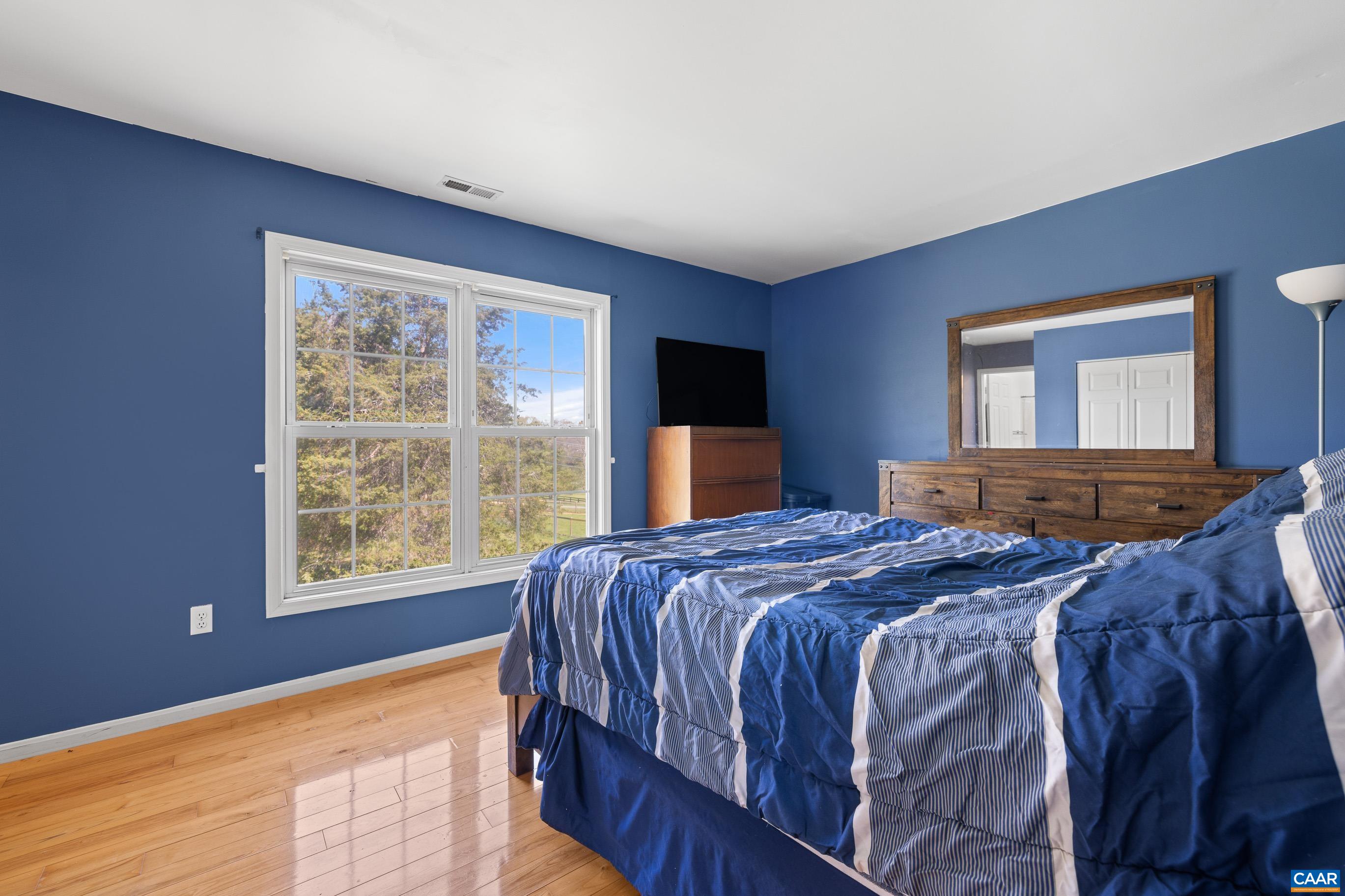 6183 Spring Hill Road Ruckersville, VA 22968 - Photo 8 of 31 a bedroom with a bed and a large window