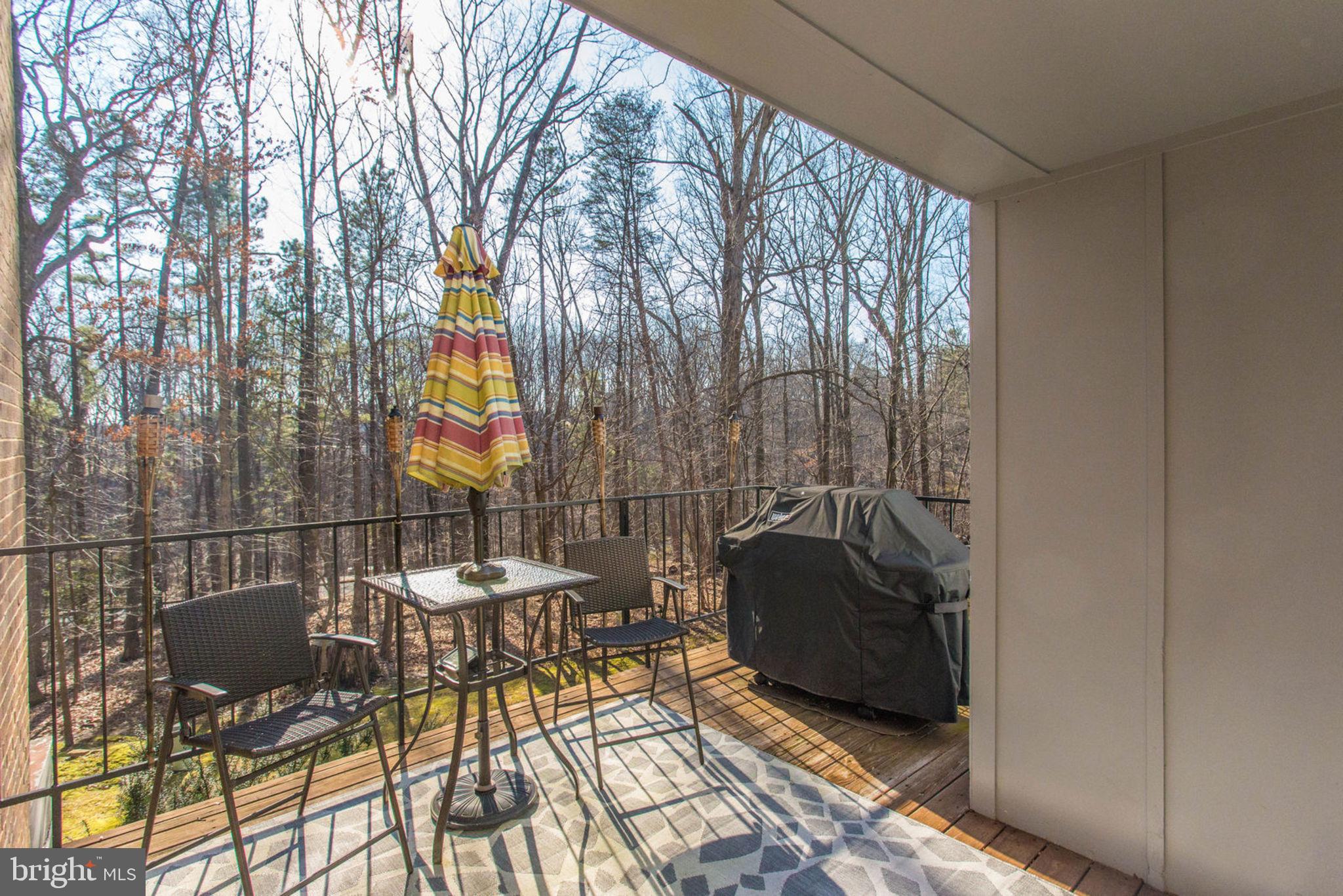 11069 Saffold Way Reston, VA 20190 - Photo 5 of 66 sun drenched deck perfect for dining al fresco!