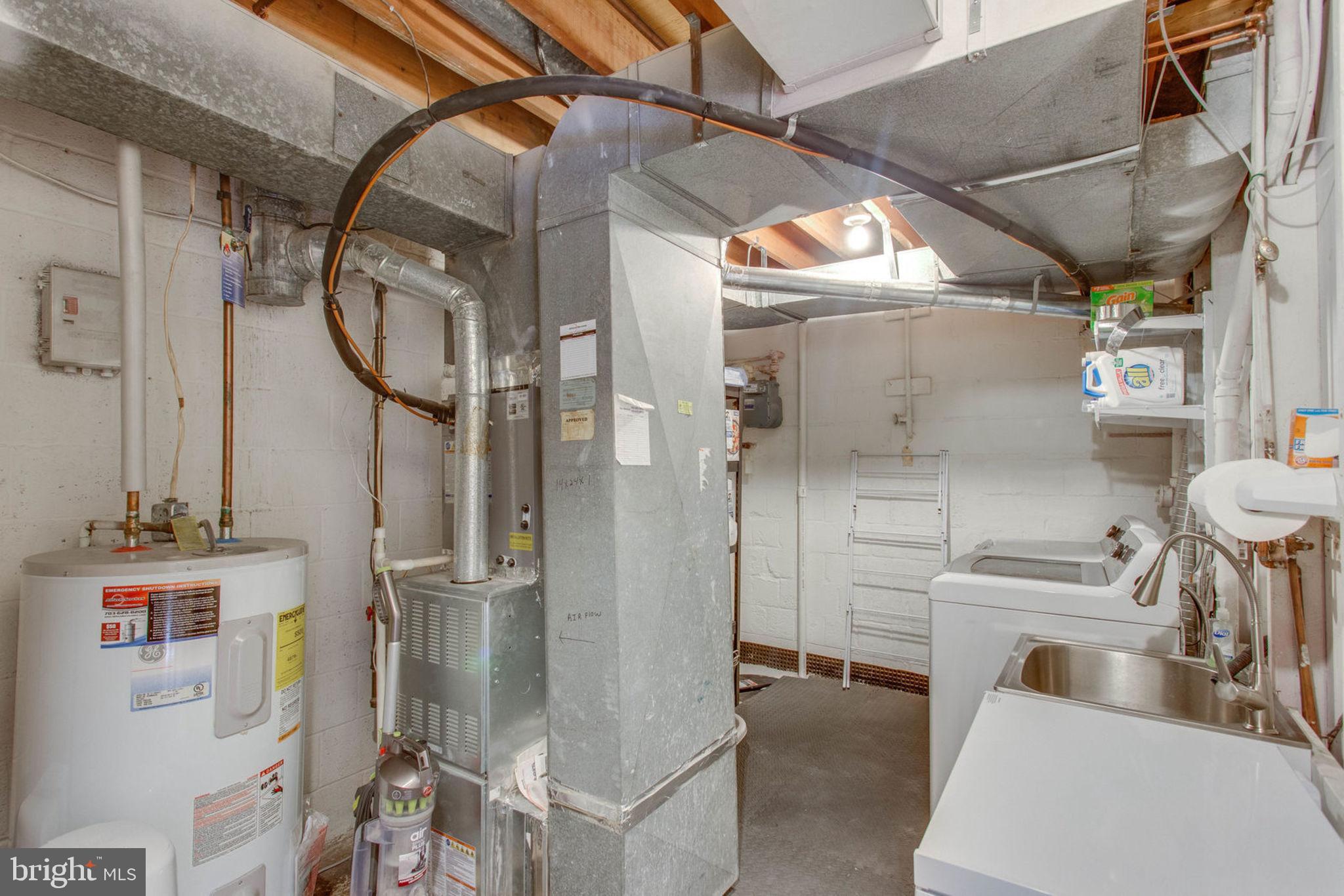 11069 Saffold Way Reston, VA 20190 - Photo 45 of 66 Utility Room w/Laundry & utility sink.