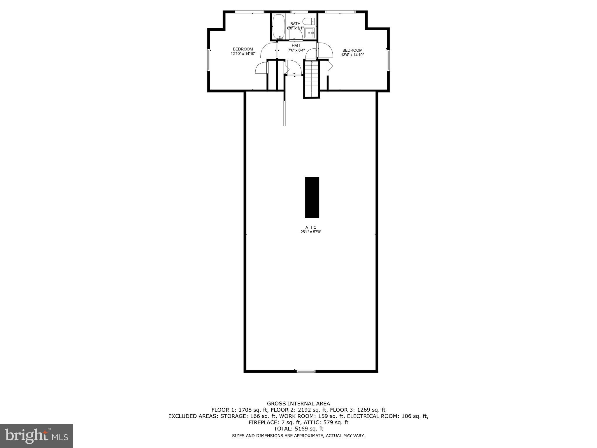 3976 Seminary Road Alexandria, VA 22304 - Photo 16 of 16 Upper Level/Attic