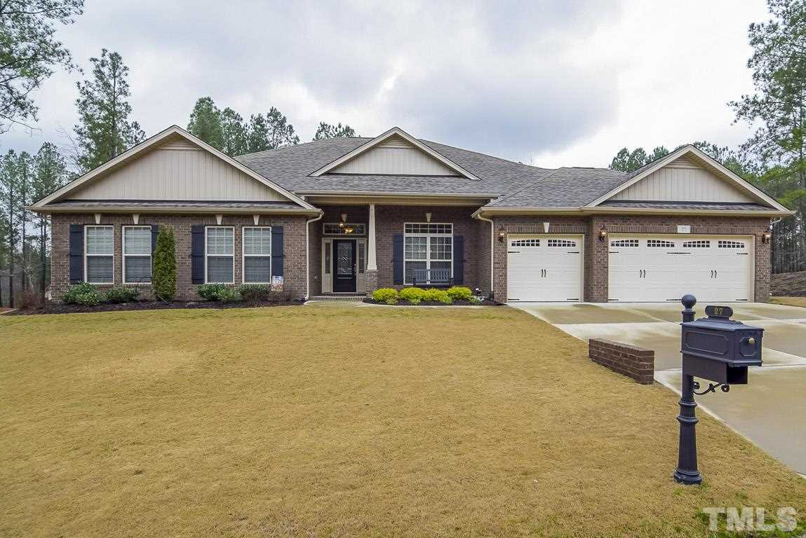 27 Cypress Ridge Way. Willow Spring, NC 27592 - Photo 1 of 25 All Brick Ranch