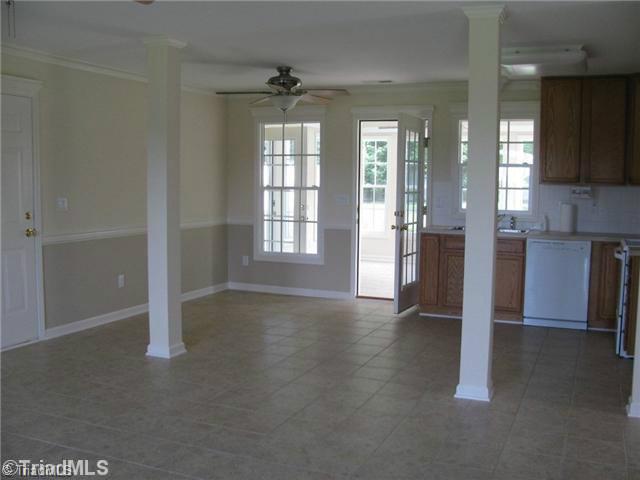 6045 Holder Road Clemmons, NC 27012 - Photo 6 of 16 Living Room. View of Kitchen from Living Room.