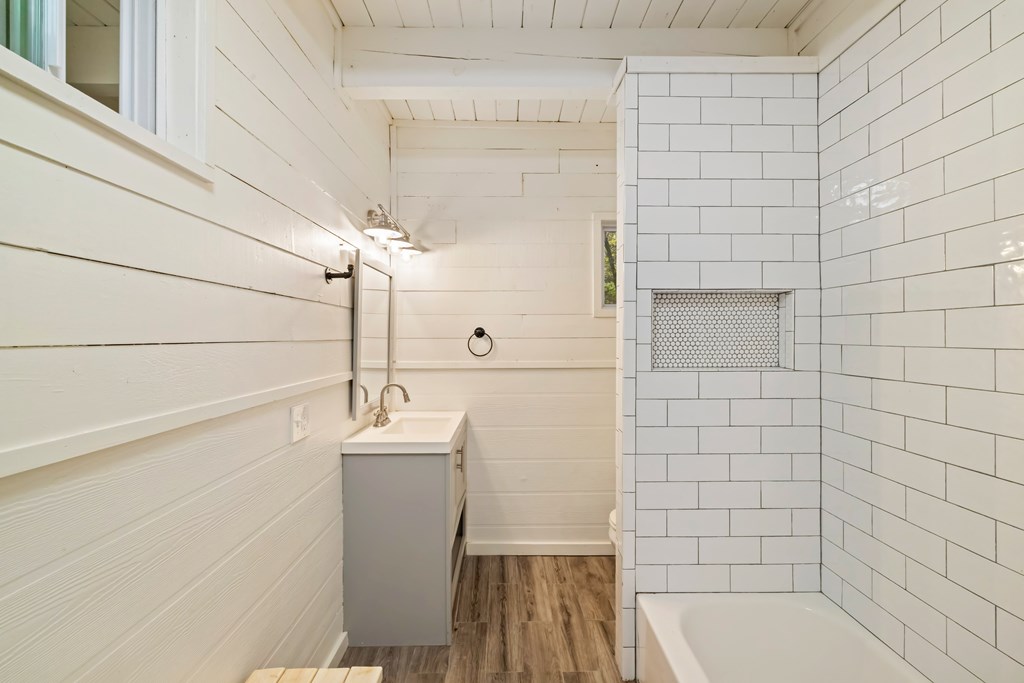 210 East Overbend Trail Blue Ridge, GA 30513 - Photo 25 of 38 a bathroom with a sink a toilet and shower