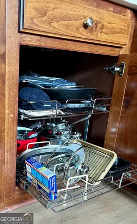 a utility room with lot of items