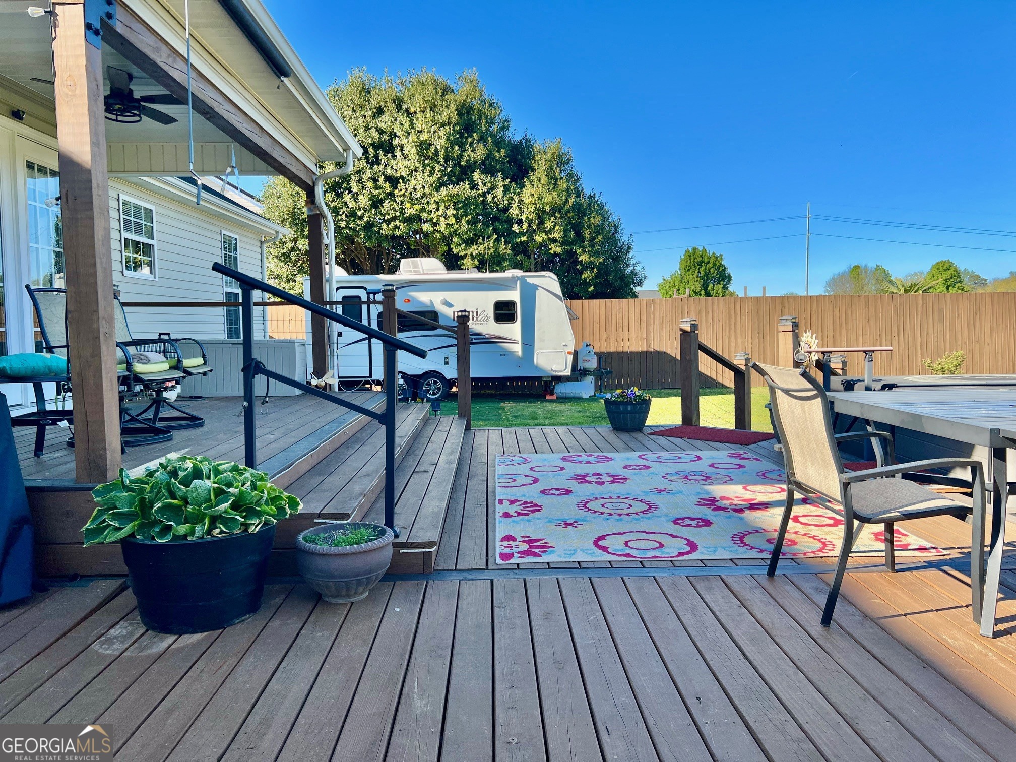 427 Chandler's Ridge Drive Chatsworth, GA 30705 - Photo 30 of 40 a view of a deck with furniture