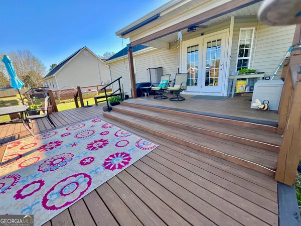 a view of outdoor space and barbecue grill