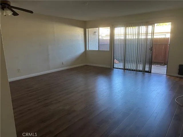 wooden floor in an empty room