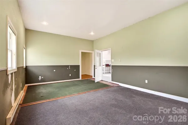 a view of wooden floor in a room