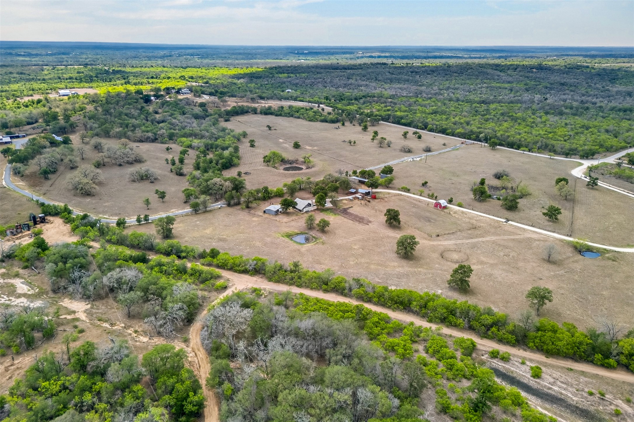 1077 Burdette Wells Road Lockhart, TX 78644 - Photo 33 of 38 an aerial view of ocean with beach