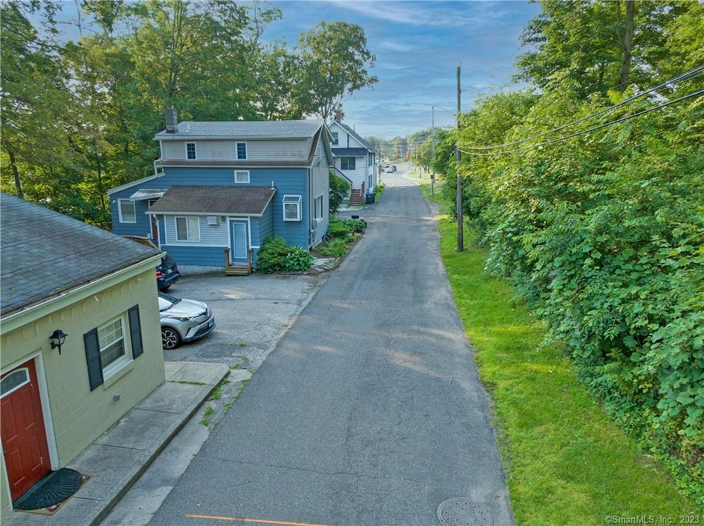 a view of a house with a patio