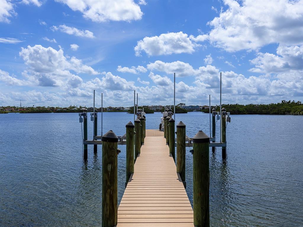 144 North Casey Key Road Nokomis, FL 34275 - Photo 6 of 54 a view of a lake