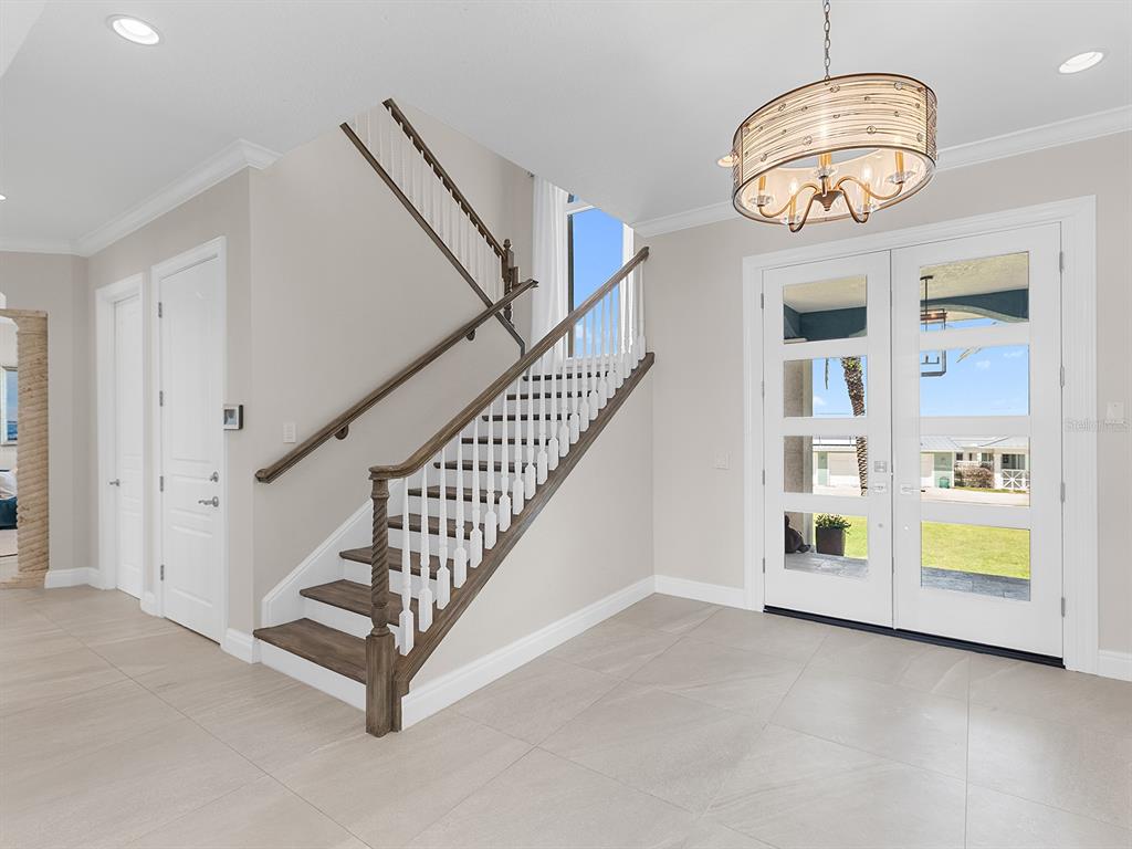 144 North Casey Key Road Nokomis, FL 34275 - Photo 10 of 54 a view of entryway with a front door