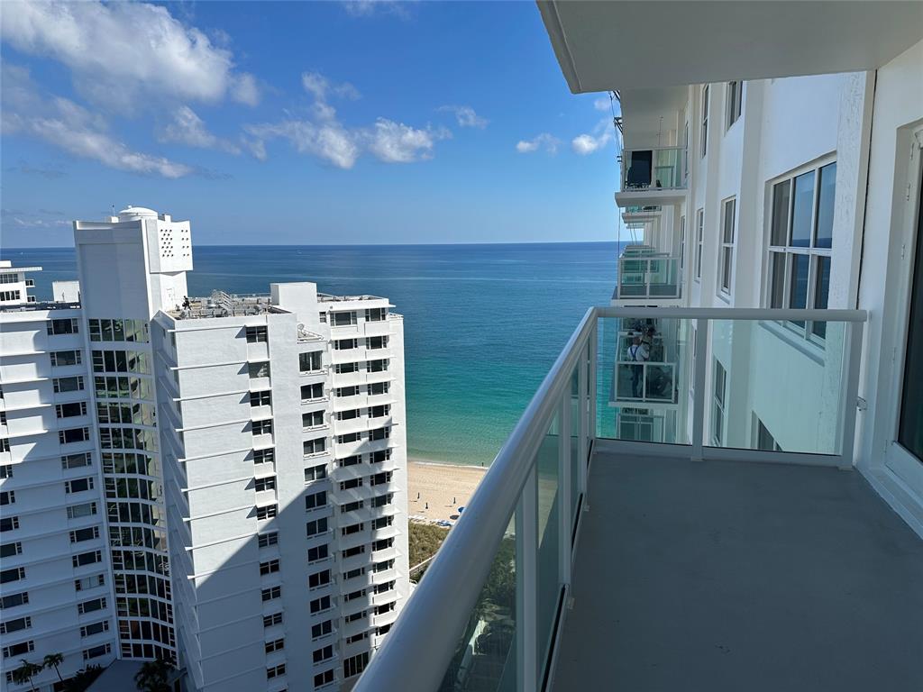 3550 Galt Ocean Drive, Unit 1907 Fort Lauderdale, FL 33308 - Photo 1 of 28 a view of a balcony