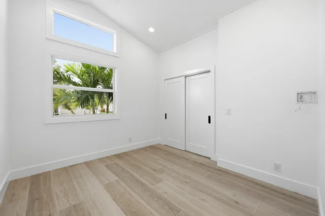 wooden floor in an empty room