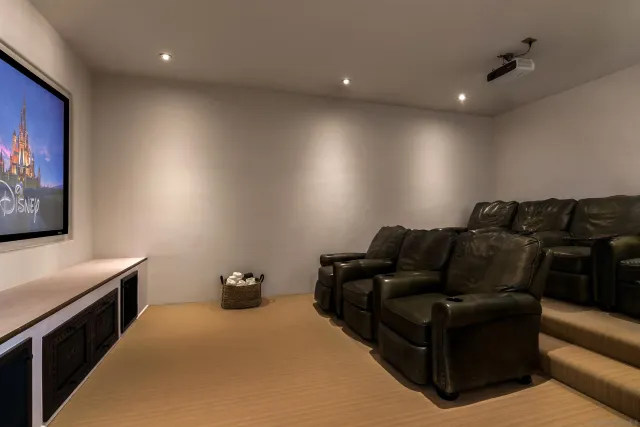 a spacious bathroom with a bathtub sink and toilet