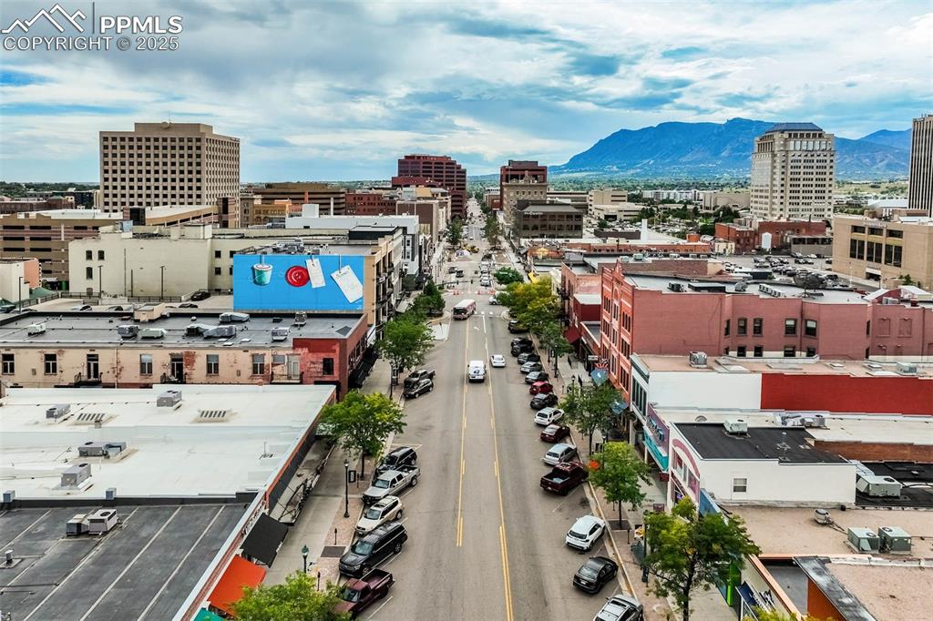 115 North Tejon Street, Unit B Colorado Springs, CO 80903 - Photo 41 of 43 a picture of city view