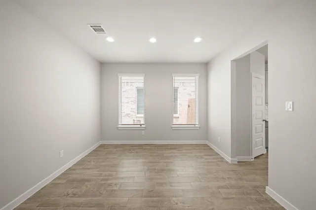 a view of room with window