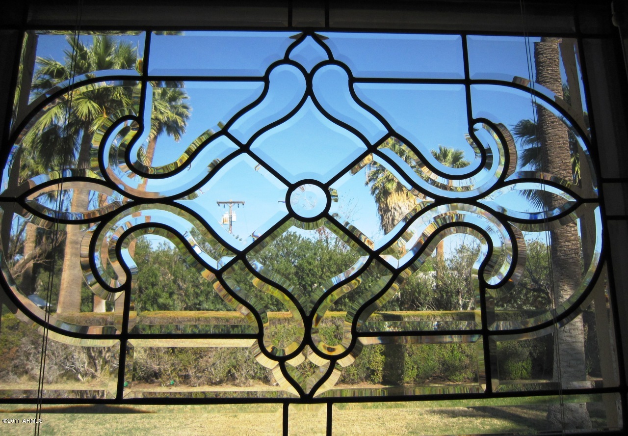 4626 East Granada Road Phoenix, AZ 85008 - Photo 45 of 55 LEADED GLASS DETAIL