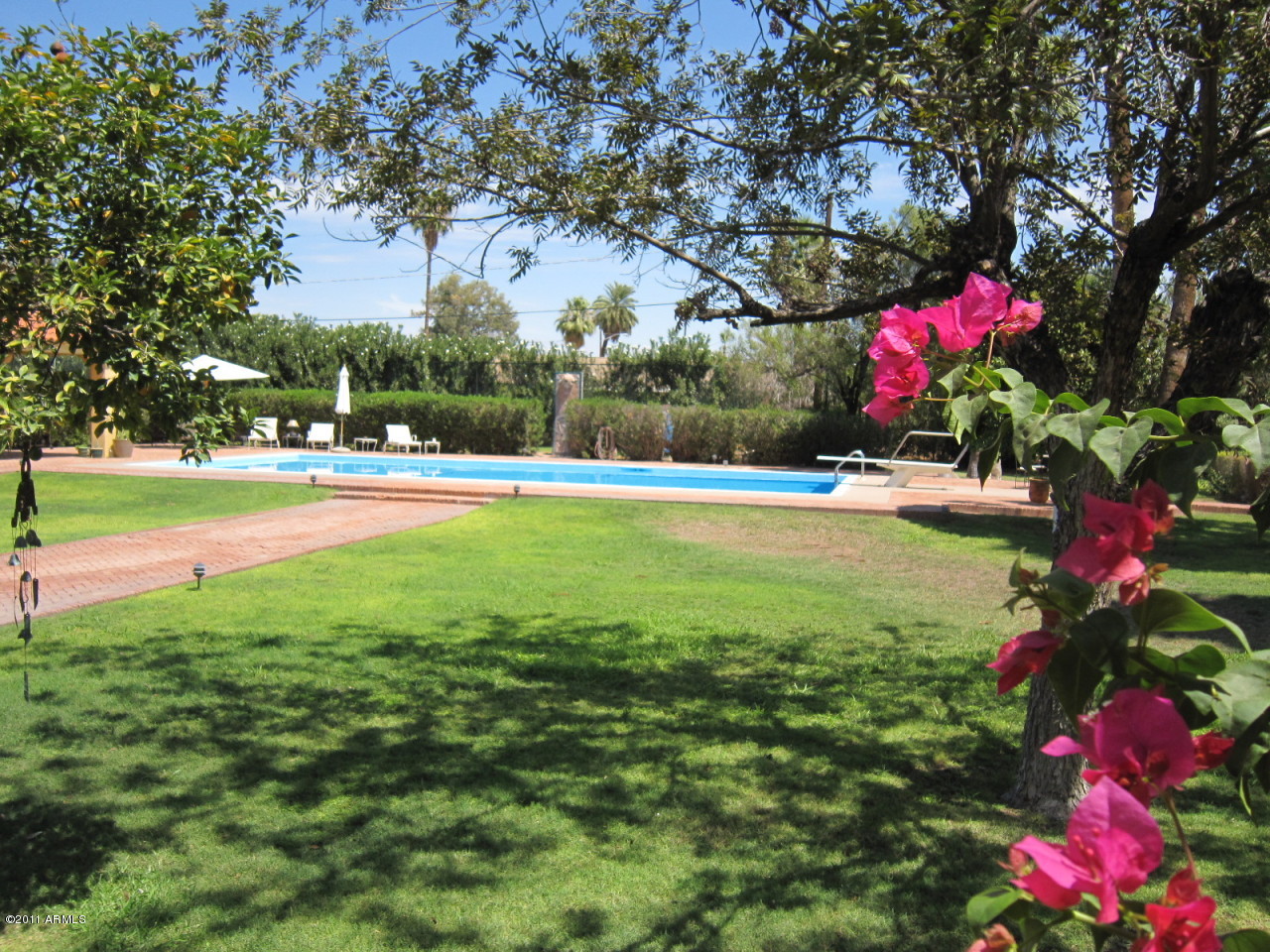4626 East Granada Road Phoenix, AZ 85008 - Photo 52 of 55 EAST YARD TO POOL