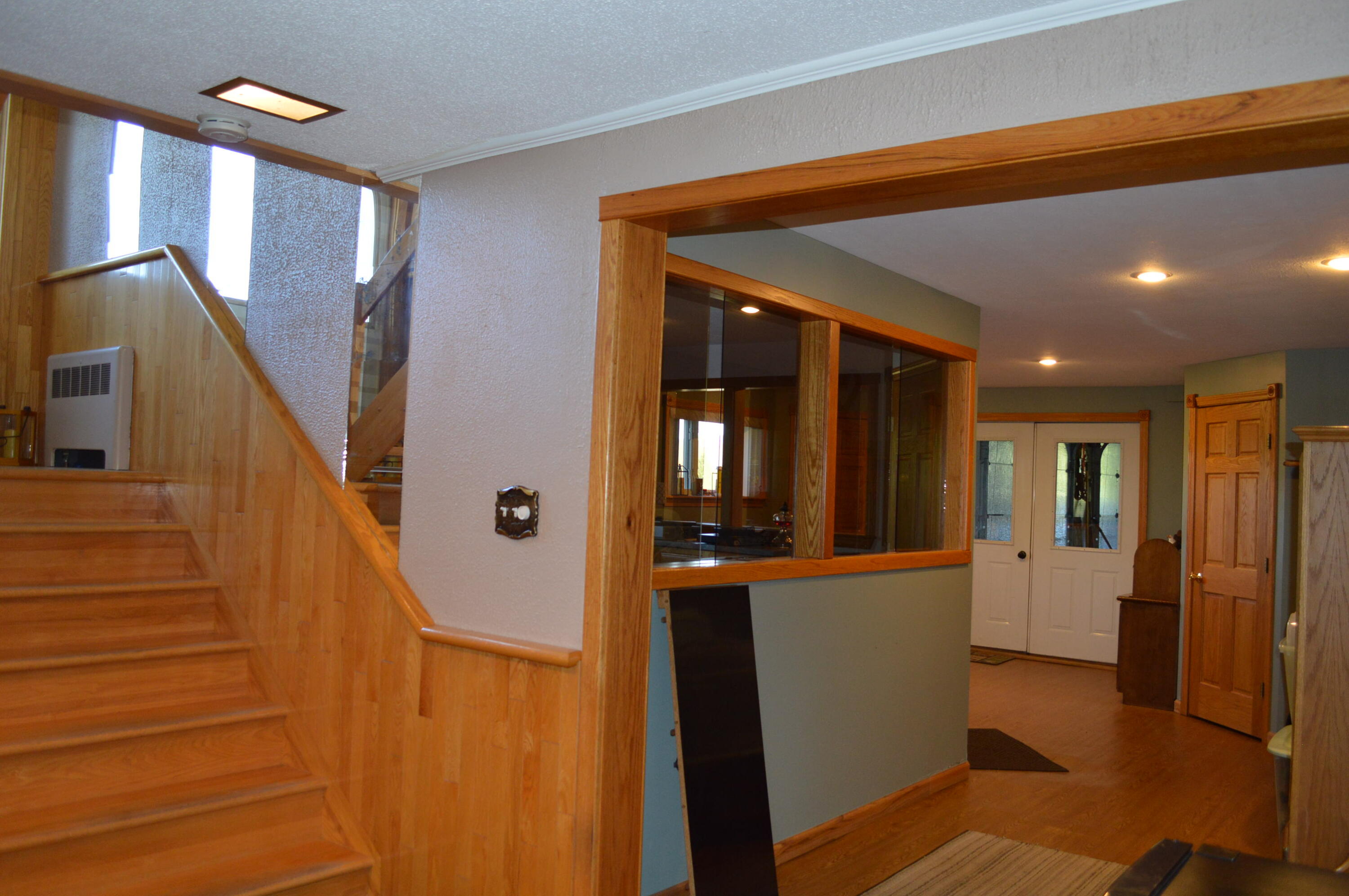 1147 Frenchville Road Fort Kent, ME 04743 - Photo 46 of 66 Stairway to office and garage
