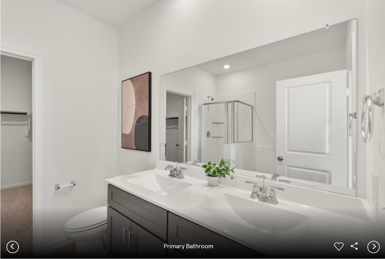 173 Golden Bell Way Buda, TX 78610 - Photo 5 of 7 a bathroom with a sink toilet and shower