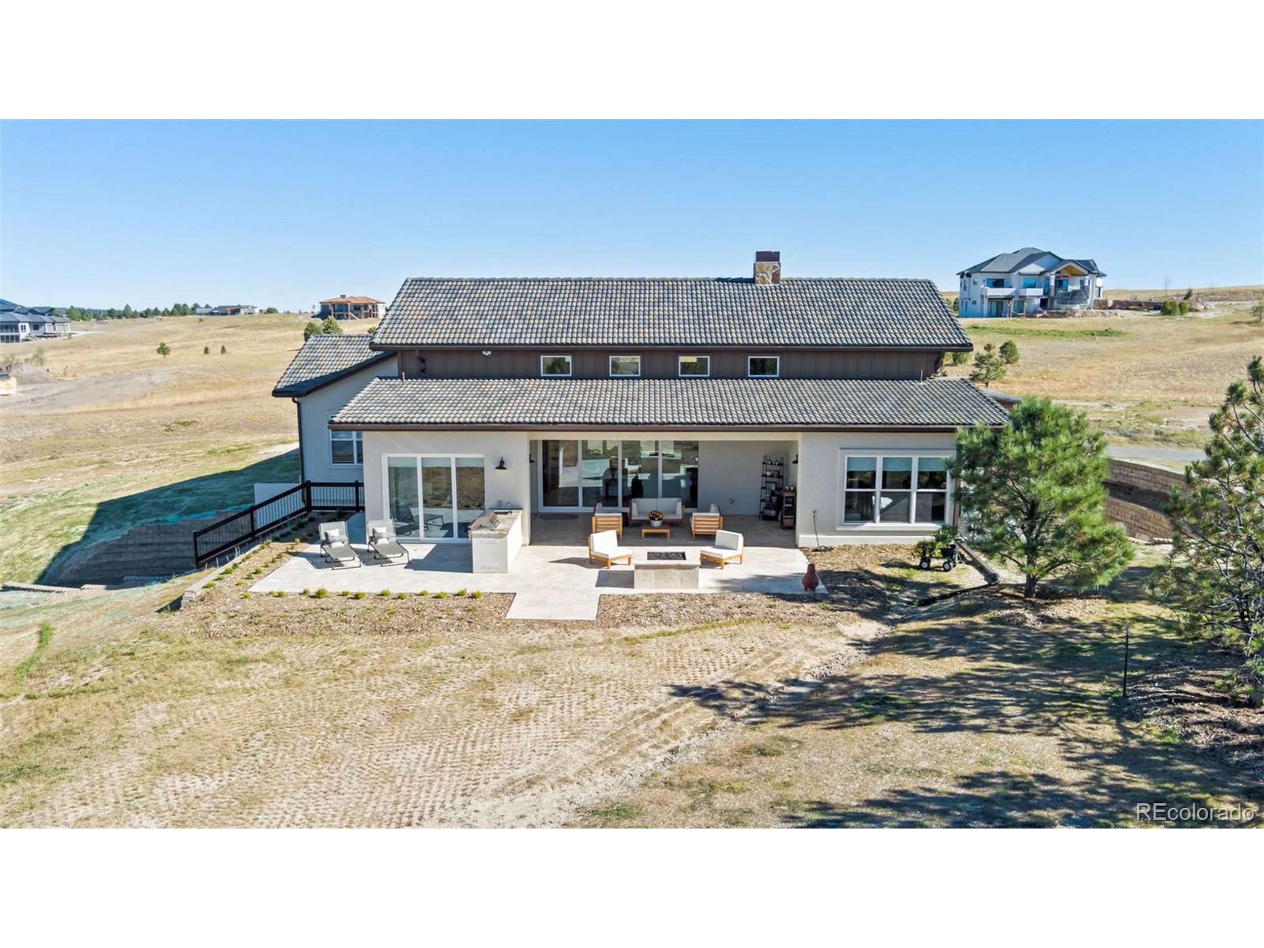 4694 Settlers Ridge Road Colorado Springs, CO 80908 - Photo 2 of 43 a view of a house with swimming pool and sitting area