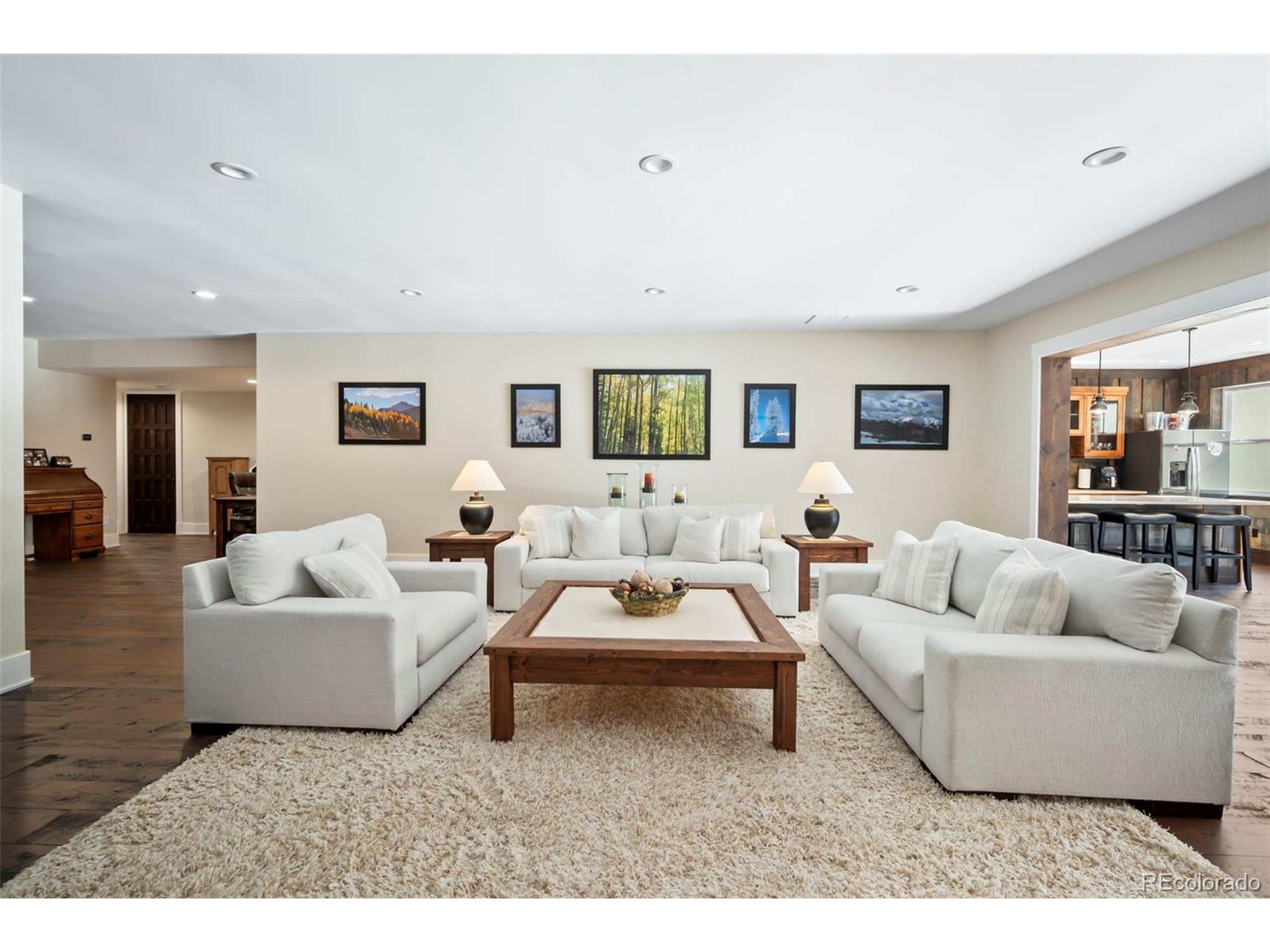 4694 Settlers Ridge Road Colorado Springs, CO 80908 - Photo 22 of 43 a living room with furniture and a couch