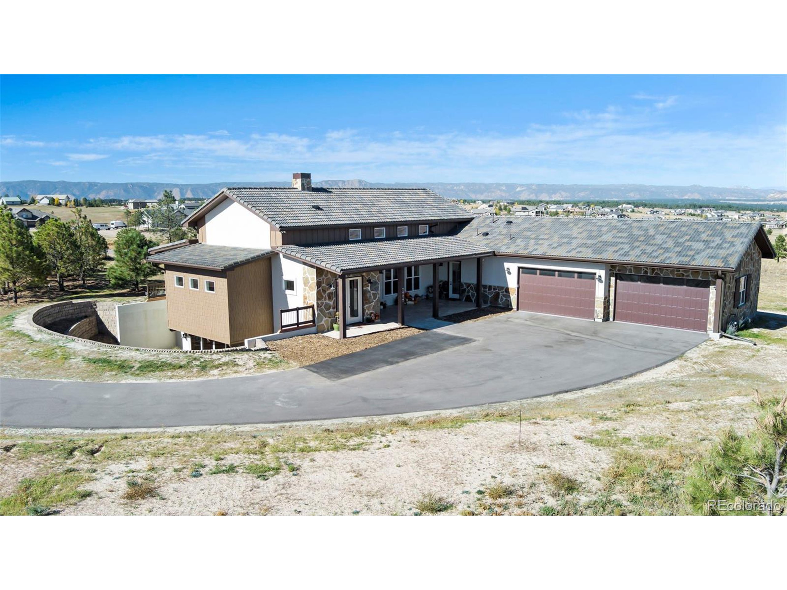 4694 Settlers Ridge Road Colorado Springs, CO 80908 - Photo 34 of 43 a view of a terrace