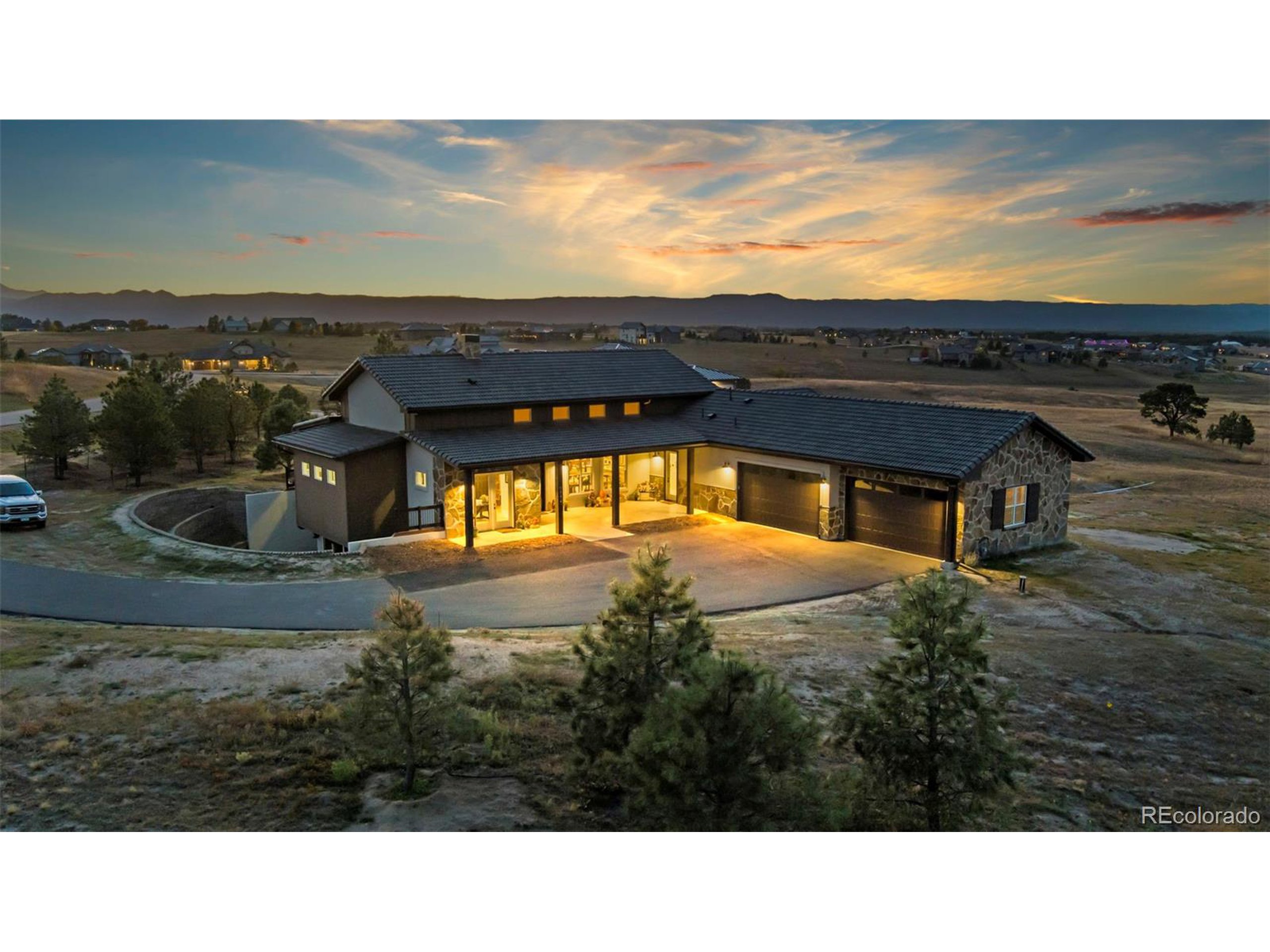 4694 Settlers Ridge Road Colorado Springs, CO 80908 - Photo 40 of 43 a view of a terrace