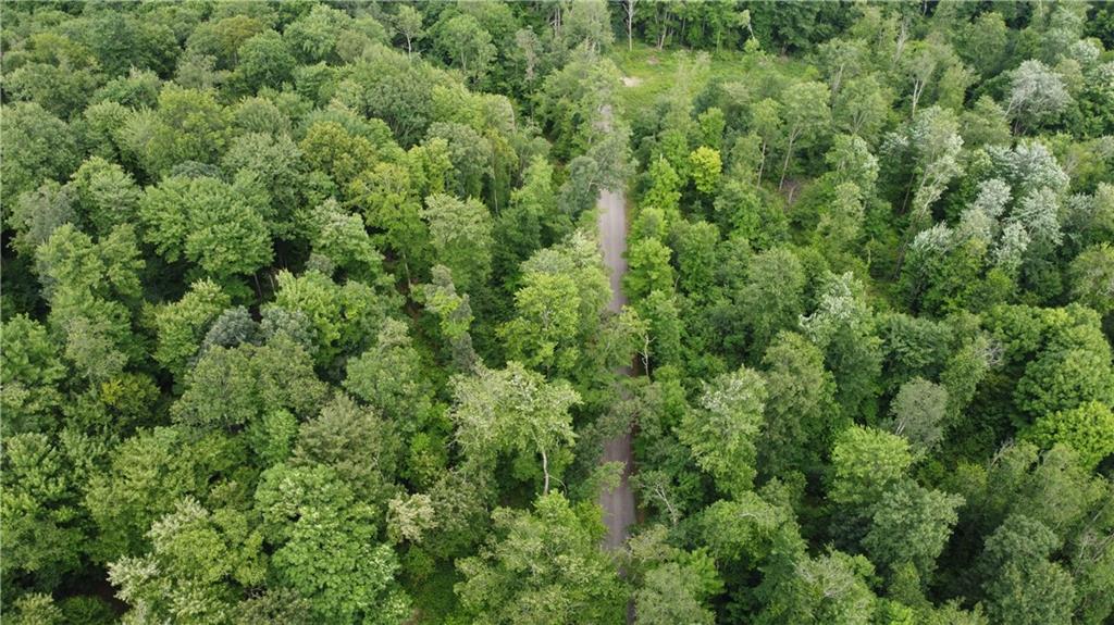 0 Greenlee Road Polk, PA 16342 - Photo 3 of 4 an aerial view of residential house with outdoor space and trees all around
