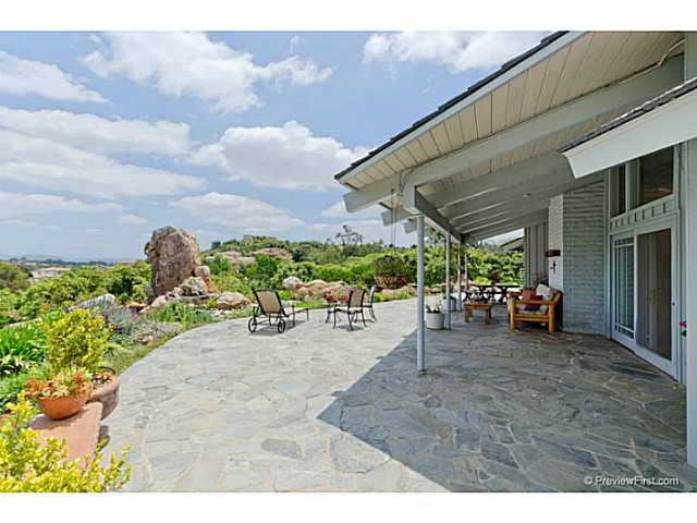 530 Georgine Road Fallbrook, CA 92028 - Photo 18 of 25 The covered patio offers lots of cool shade on a sunny afternoon.