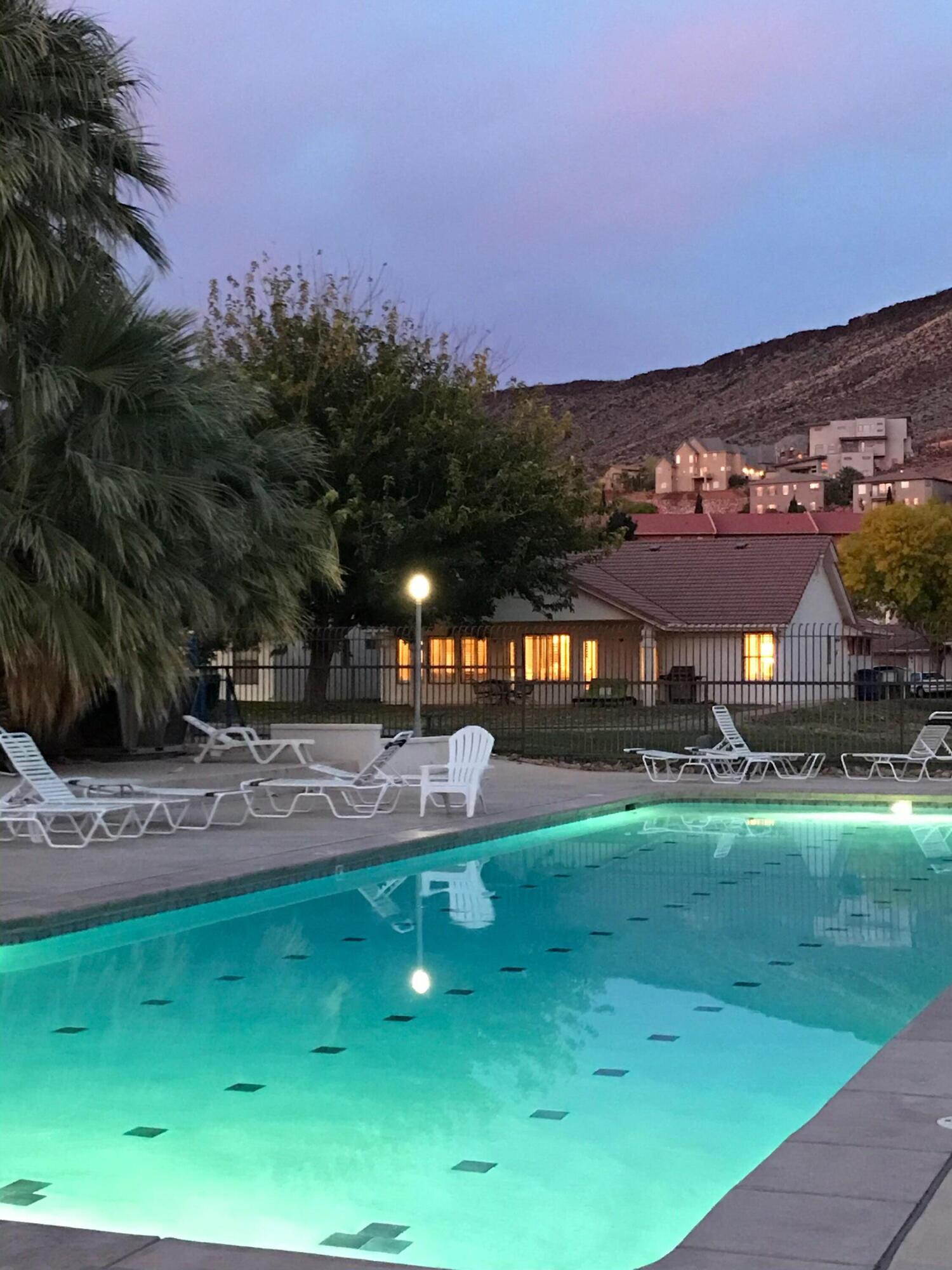 275 South Valley View Drive, Unit 41 St. George, UT 84770 - Photo 1 of 1 Backyard_Pool_setting_from_home