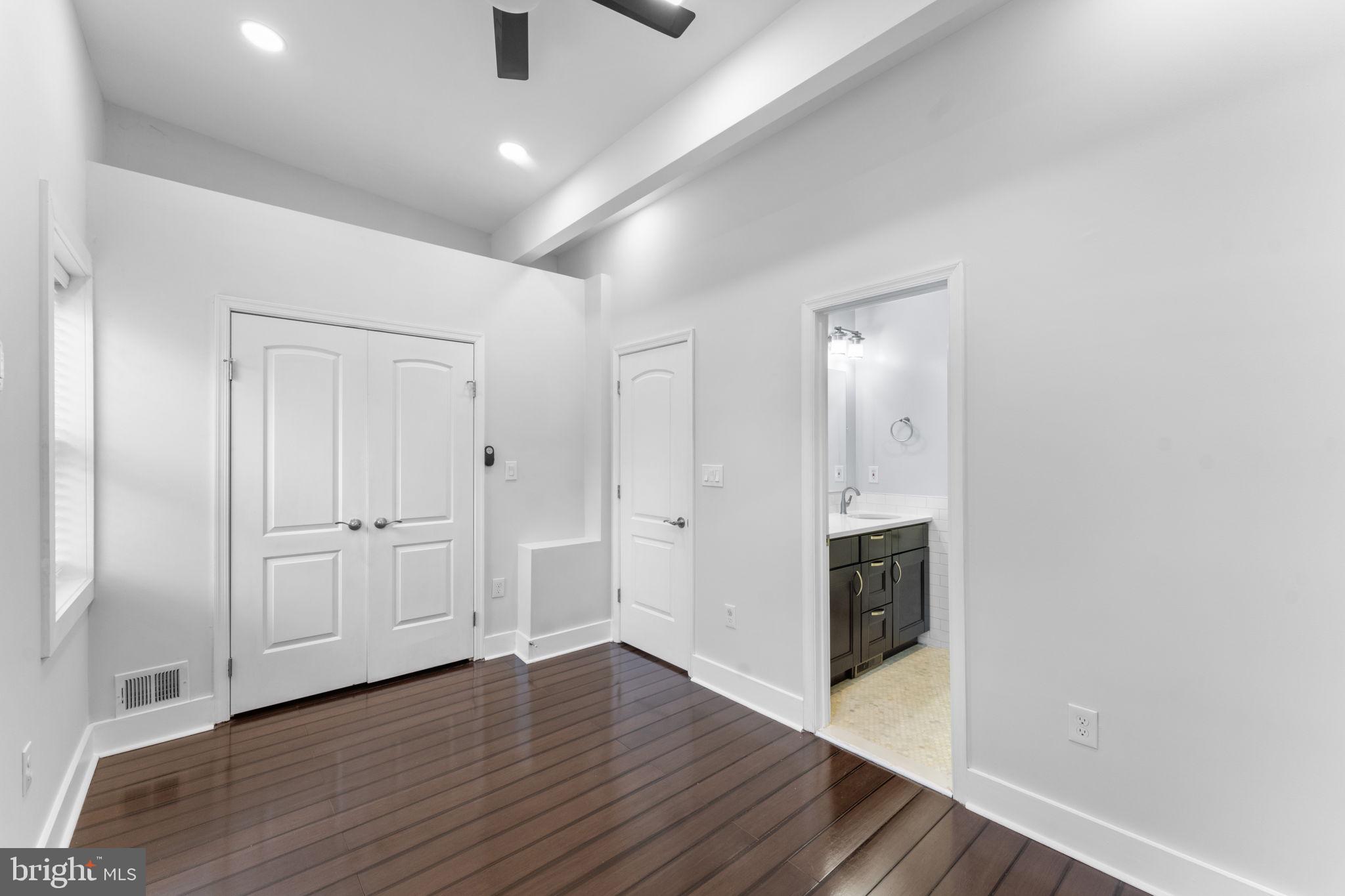 5209 5th Street Northwest Washington, DC 20011 - Photo 26 of 47 a view of a hallway with wooden floor