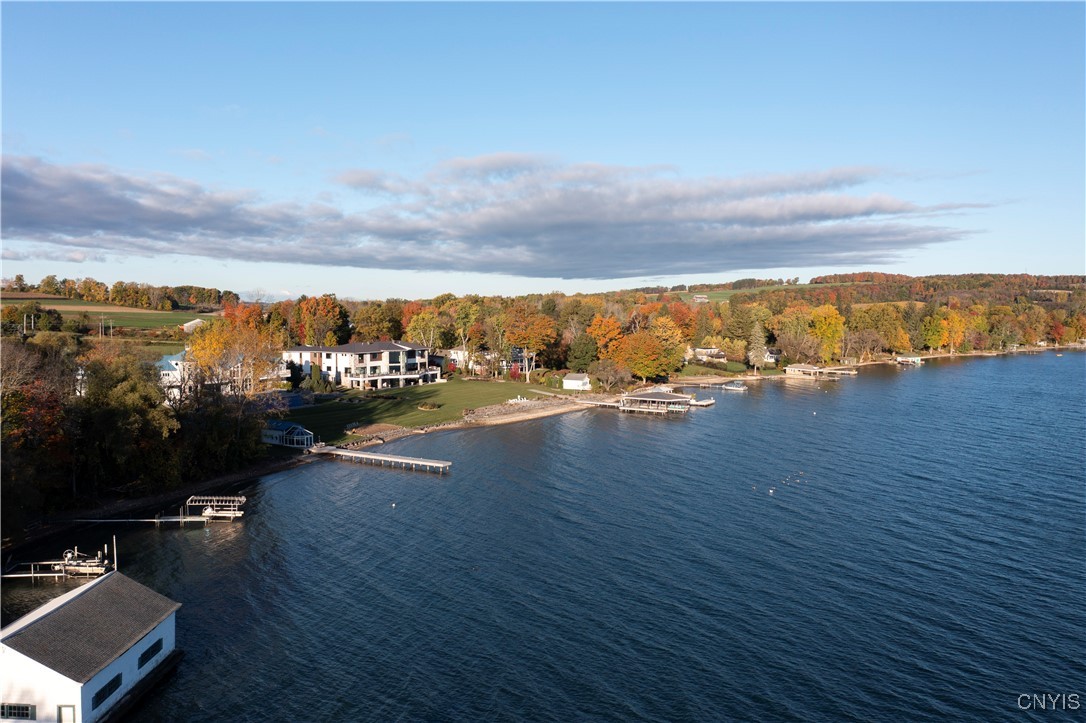 1812 West Lake Road Skaneateles, NY 13152 - Photo 43 of 45 A slight cove in the shoreline keeps the waters a