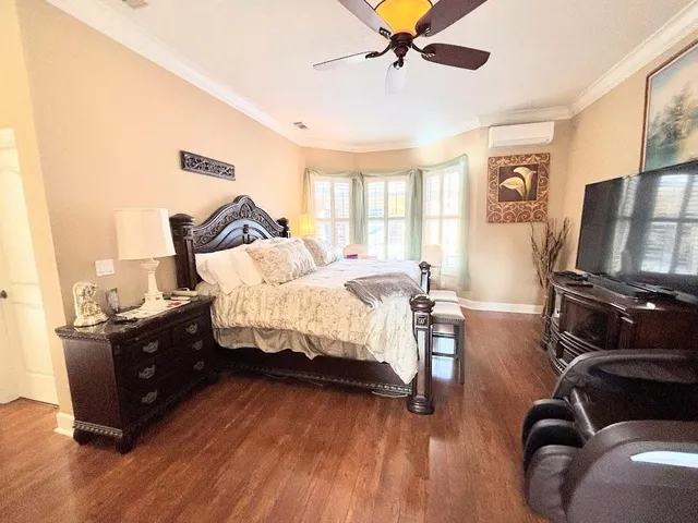 a room with lots of chairs and a table