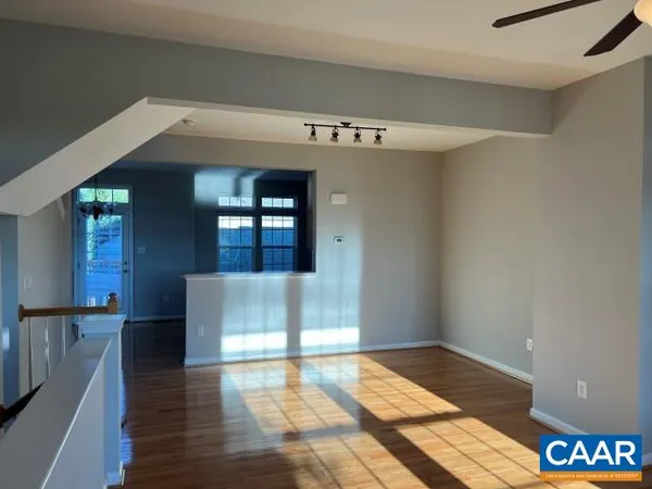 a view of livingroom with hardwood
