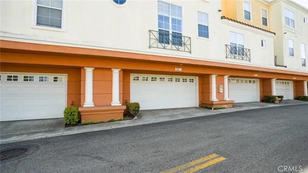 a front view of a building