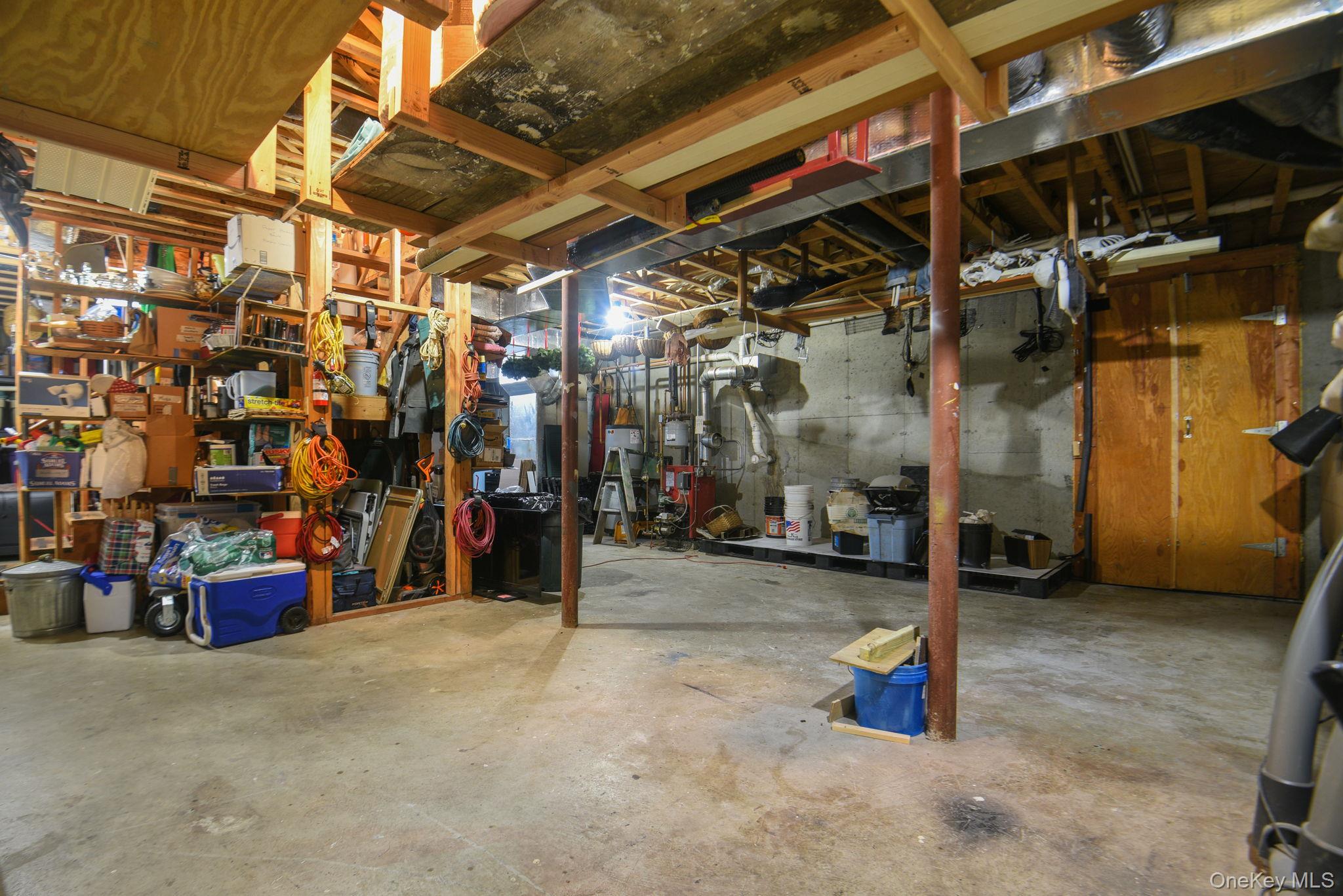 226 Cart Road, Unit C Dover Plains, NY 12522 - Photo 42 of 47 unfinished basement with 12ft ceilings