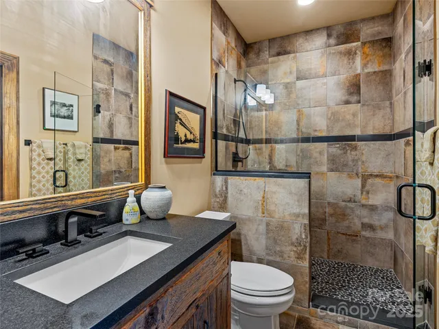 a balcony view with furniture and wooden floor