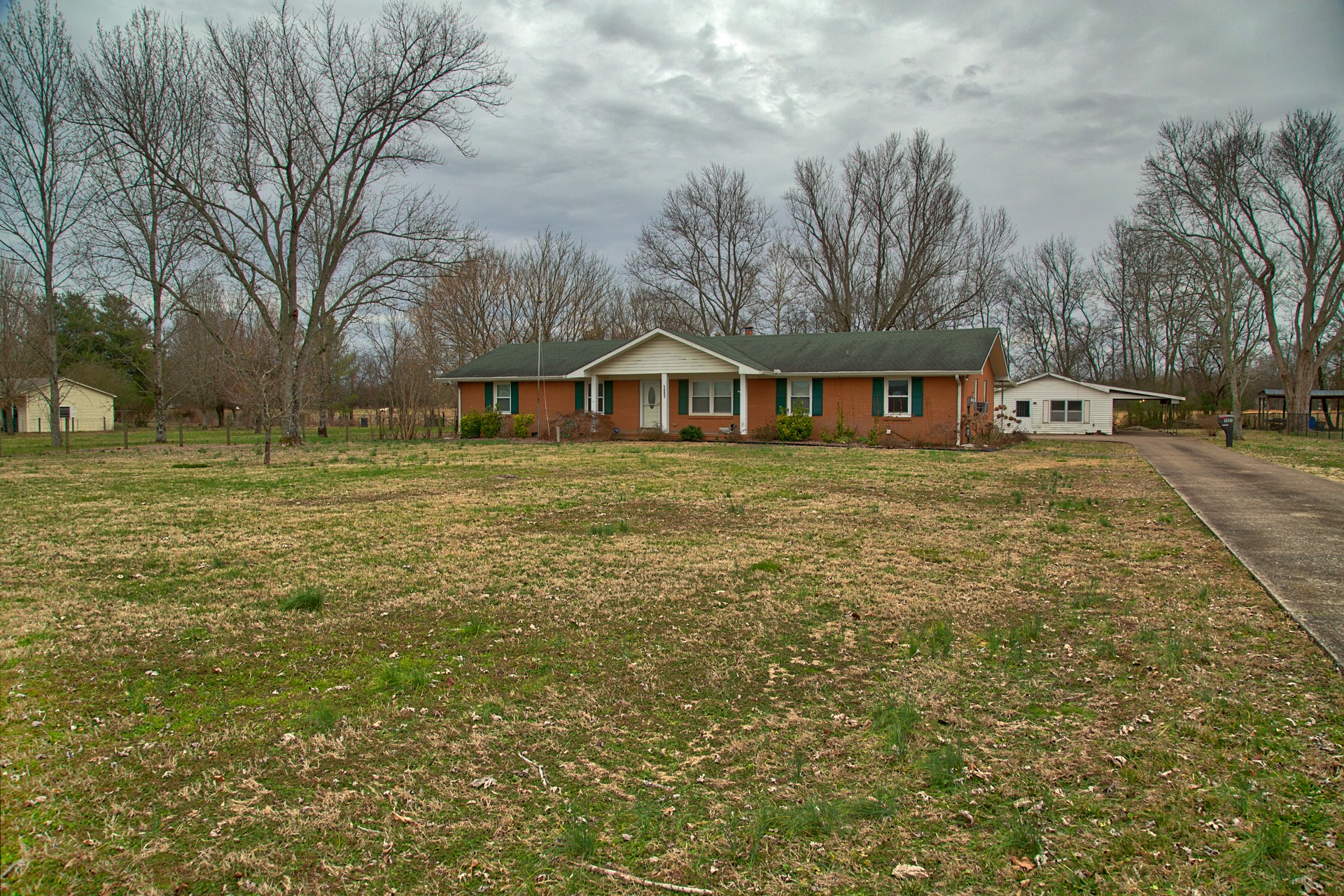 1431 Harrison Road Murfreesboro, TN 37128 - Photo 2 of 17 a view of a yard in front of the house