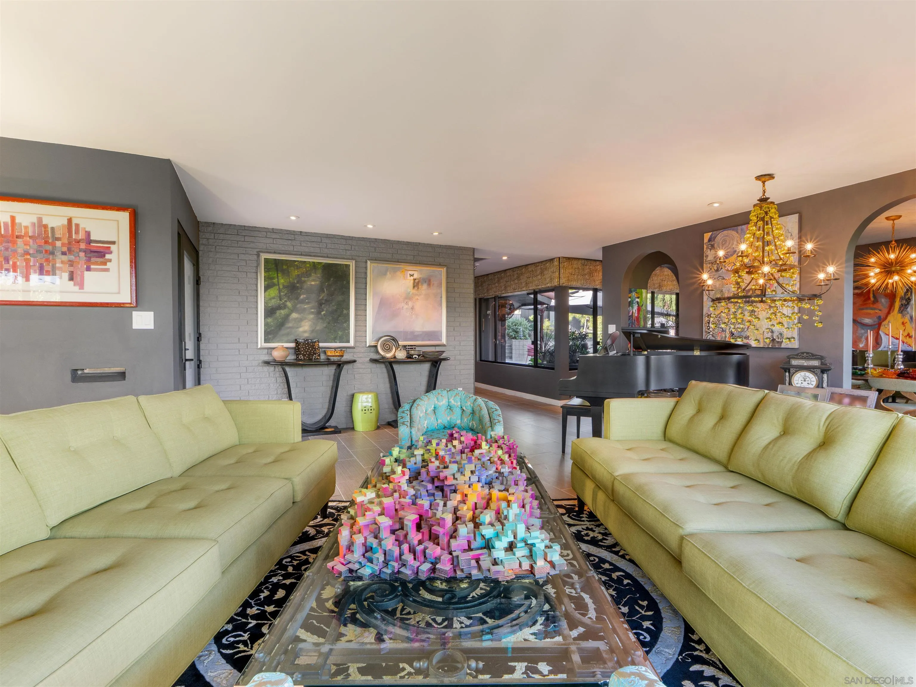 6315 Ridge Manor Avenue San Diego, CA 92120 - Photo 7 of 45 a living room with furniture and a rug
