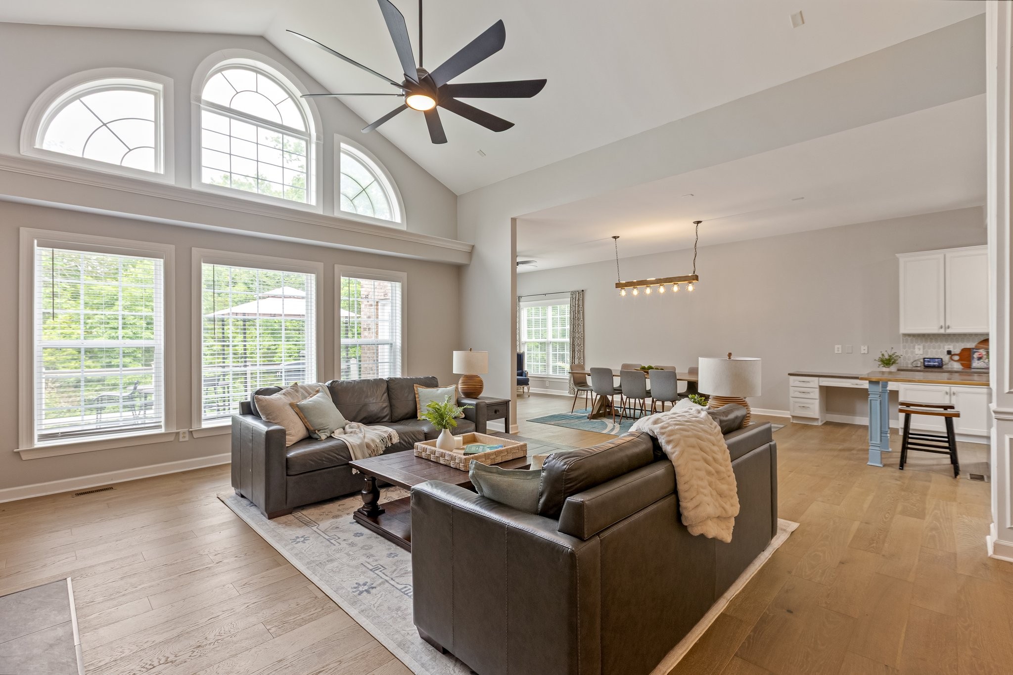 5048 Abington Ridge Lane Franklin, TN 37067 - Photo 13 of 64 a living room with furniture and a large window
