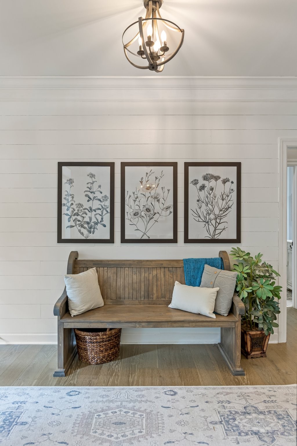5048 Abington Ridge Lane Franklin, TN 37067 - Photo 6 of 64 a living room with furniture and wall paintings