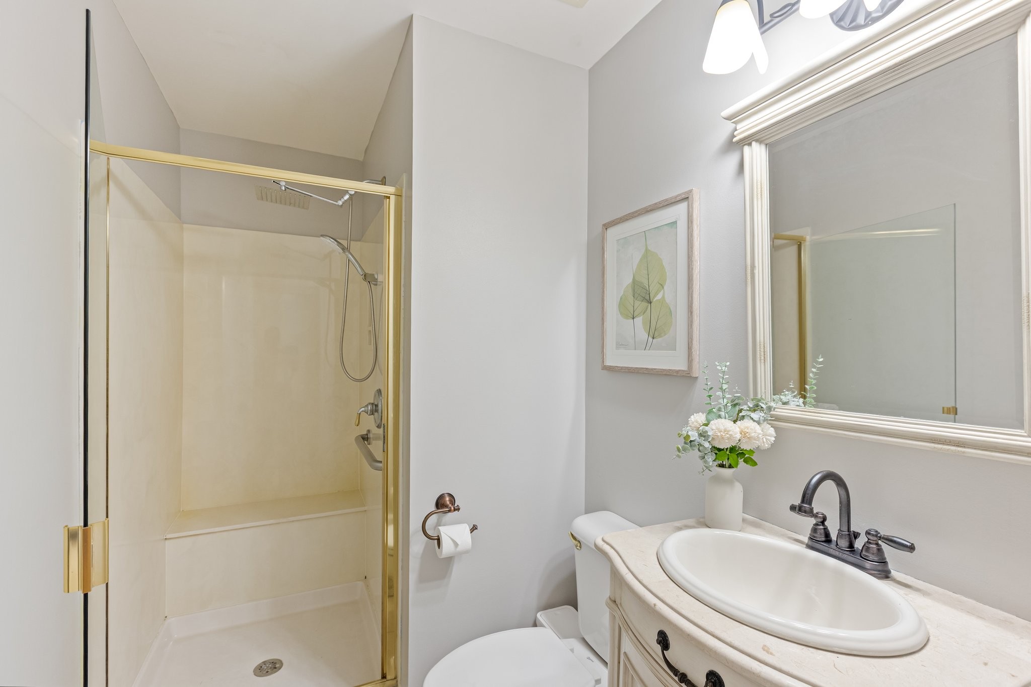 5048 Abington Ridge Lane Franklin, TN 37067 - Photo 10 of 64 a bathroom with a sink toilet and shower