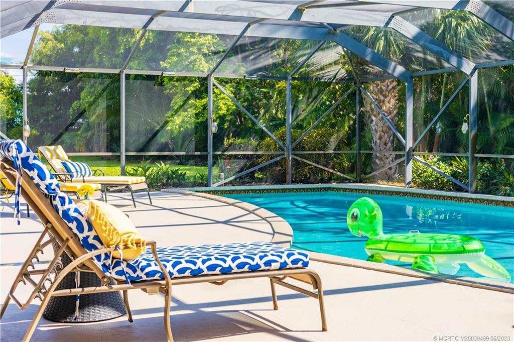 4 Ridgeview Road North Stuart, FL 34996 - Photo 46 of 57 a garden view with a seating space