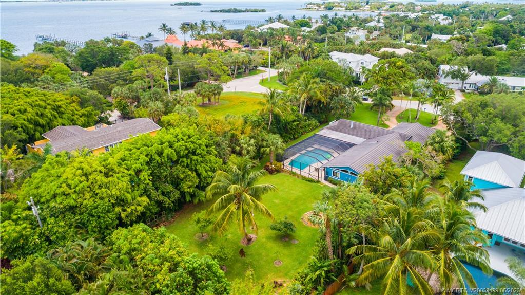 4 Ridgeview Road North Stuart, FL 34996 - Photo 8 of 57 an aerial view of a house with a yard