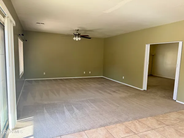 an empty room with a empty space